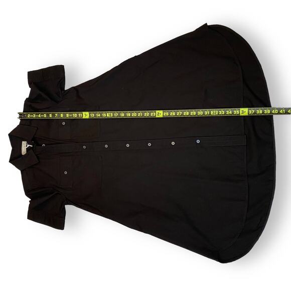Everlane Daytripper Shirt Dress Size XS Oversized Black Button Down Minimalist - Picture 12 of 13